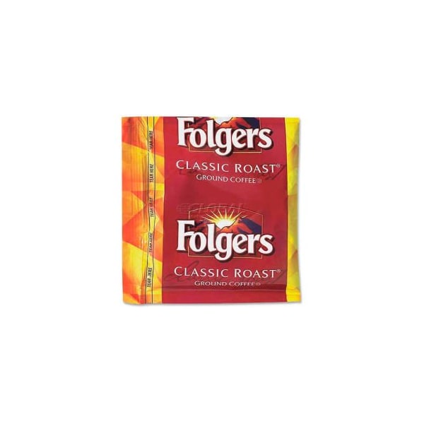 Folgers Classic Roast Coffee, Regular, 0.9 oz., 36/Carton